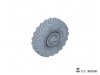 E.T. Model P35-158 U.S.Army Stryker Armored Vehicle Sagged Wheels For TRUMPETER Kit 1/35